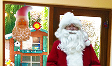 Santa at Footprints